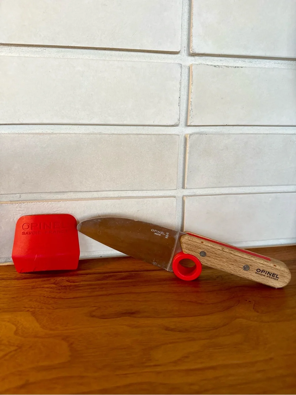 Opinel Le Petit Chef Kids Learning Knife * Finger Guard Set